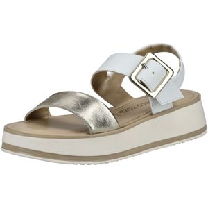 Marco Tozzi - Dames Sandaal - Zwart - Leer - F-breedte