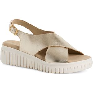 Marco Tozzi - Dames Sandaal - Wit - Synthetisch - F-breedte