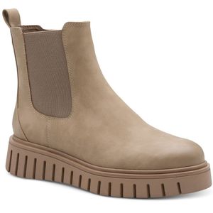 Marco Tozzi Chelsea-laarzen voor dames, mokka, 39 EU, 2-25493-43, mokka, 39 EU