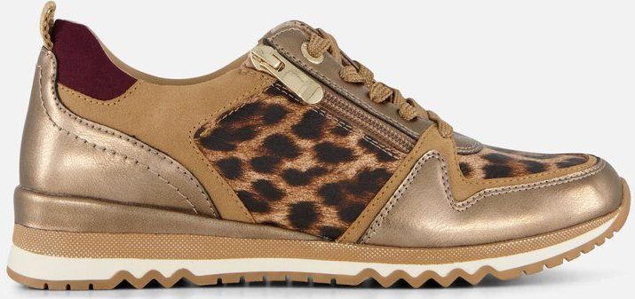 Marco Tozzi - Leopard Sneakers - Beige - Dames