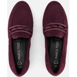 Marco Tozzi - Instappers - Rood - Suede
