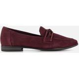 Marco Tozzi - Instappers - Rood - Suede