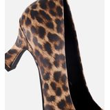 Marco Tozzi - Leopard Pumps - Beige - Textiel