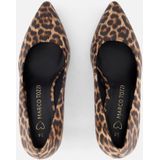 Marco Tozzi - Leopard Pumps - Beige - Textiel