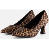 Marco Tozzi - Leopard Pumps - Beige - Textiel
