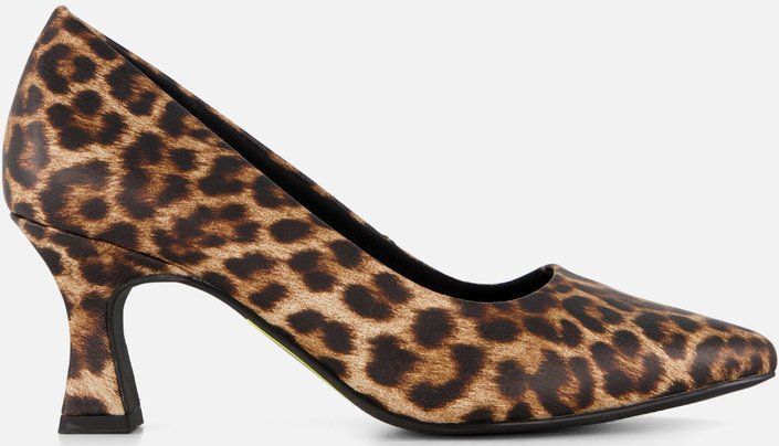 Marco Tozzi - Leopard Pumps - Beige - Textiel