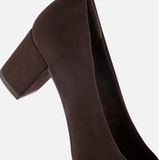 Marco Tozzi - Pumps - Bruin - Textiel