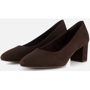 Marco Tozzi - Pumps - Bruin - Textiel