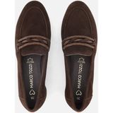 Marco Tozzi - Instappers - Bruin - Suede