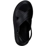 s.Oliver Dames 5-5-28201-20 sandalen, zwart, 41 EU, zwart, 41 EU