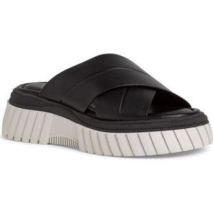 s.Oliver Dames 5-5-27213-20 Schuifsandalen, zwart, 37 EU