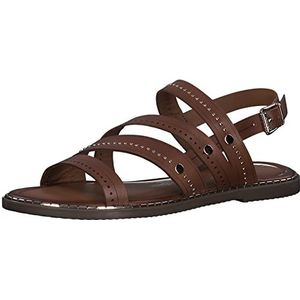 s.Oliver Damessandalen 5-28105-20, cognac, 37 EU