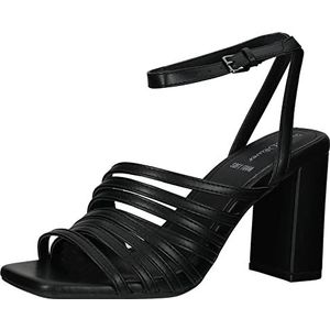 s.Oliver Dames 5-5-28328-20 sandalen, zwart, 38 EU, zwart.