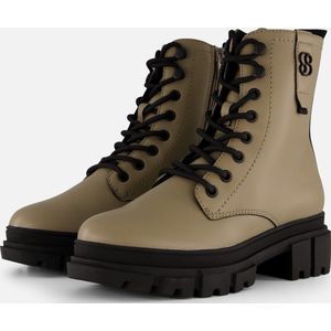 s.Oliver - 5-25214-41 - Enkellaarsjes - Taupe - Veganistisch - SOFT FOAM