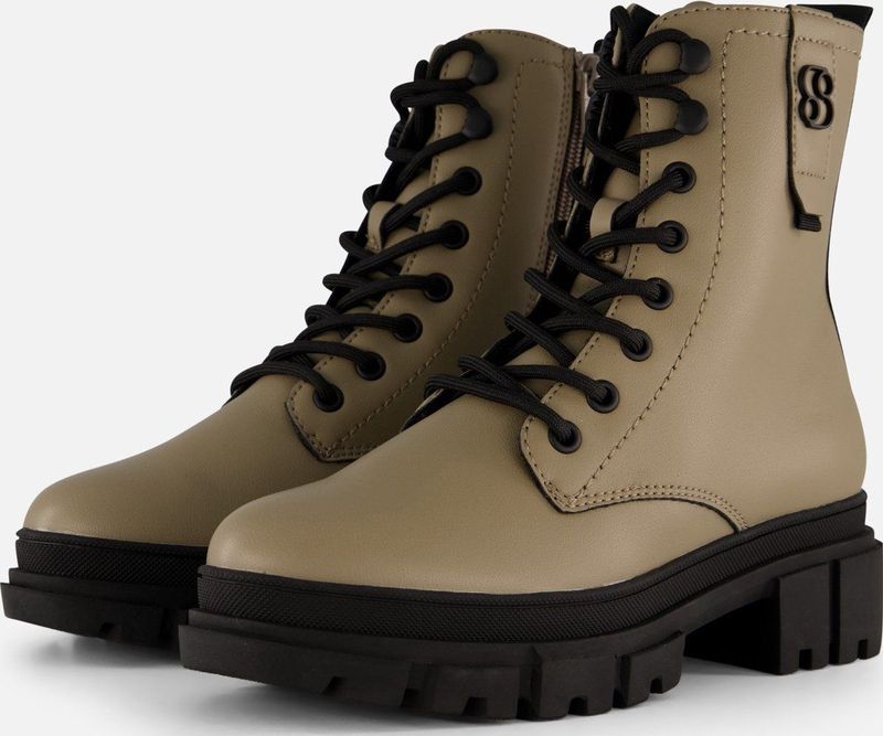 s.Oliver - 5-25214-41 - Enkellaarsjes - Taupe - Veganistisch - SOFT FOAM