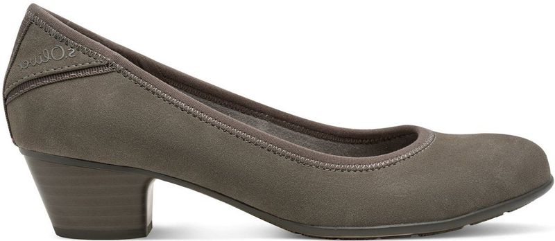 s.Oliver - Elegante Damespumps - Grafietgrijs - 40 EU