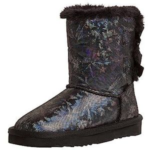 s.Oliver Juniors 5-46406-41 sneeuwlaarzen, zwart comb, 34 EU, Black Com., 34 EU