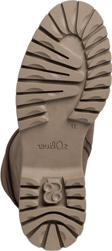 s.Oliver - Enkellaarsjes - Zwart - Synthetisch - Veganistisch