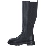 s.Oliver - Laarzen - Zwart - Imitatieleer - Blokhak