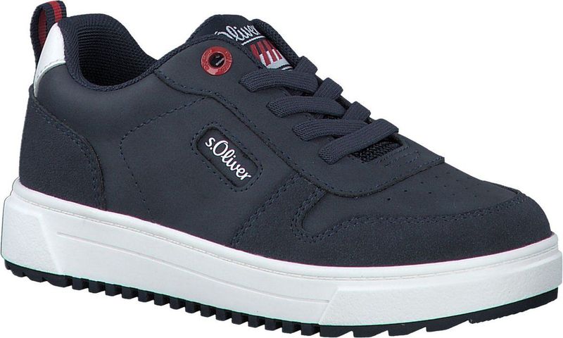 s.Oliver - Jungen Sneaker - Blauw - Textiel/Synthatisch