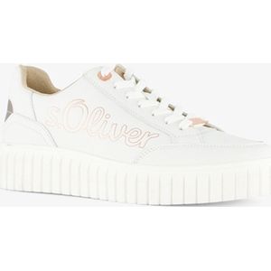 s.Oliver Damen Plateau Sneaker für Damen, weiß, Gr. 40 EU