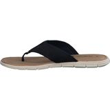 s.Oliver - Herenteenslipper - Zwart - Leer