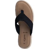 s.Oliver - Herenteenslipper - Zwart - Leer