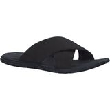 s.Oliver - Platte Leren Teenslippers - Zwart - Licht & Ademend Design