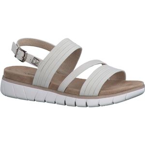 Merk - Model - Sandalen - Effen - Imitatieleer - Sleehak