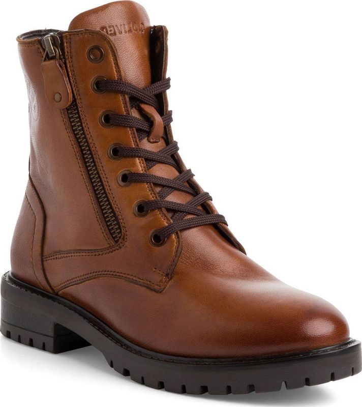 s.Oliver - Enkellaarsjes - Zwart - Leer