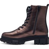 S Oliver Vegan veterboots bruin Synthetisch