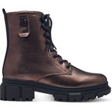 S Oliver Vegan veterboots bruin Synthetisch
