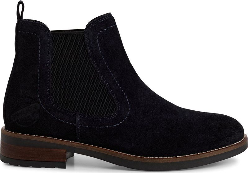 s.Oliver - Chelsea 5-25425-43 - Damesschoenen - Navy Blauw - Chelsea Laarzen