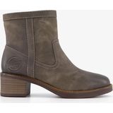 s.Oliver - 5-25306-43 - Enkellaarzen - Cognac - Veganistisch - Zacht Schuim