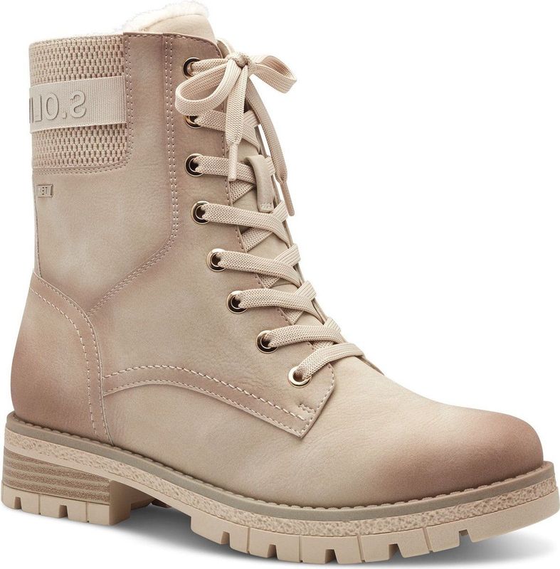 s.Oliver - Enkellaarsje - Zwart - Synthetisch - Warm Voering