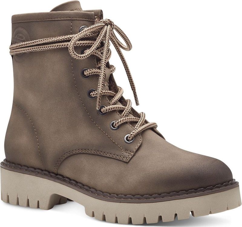 s.Oliver - Enkellaarsje - Zwart - Synthetisch - Veganistisch