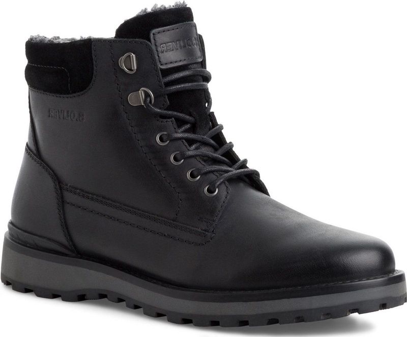 s.Oliver - Enkellaarsje - Zwart - Leer