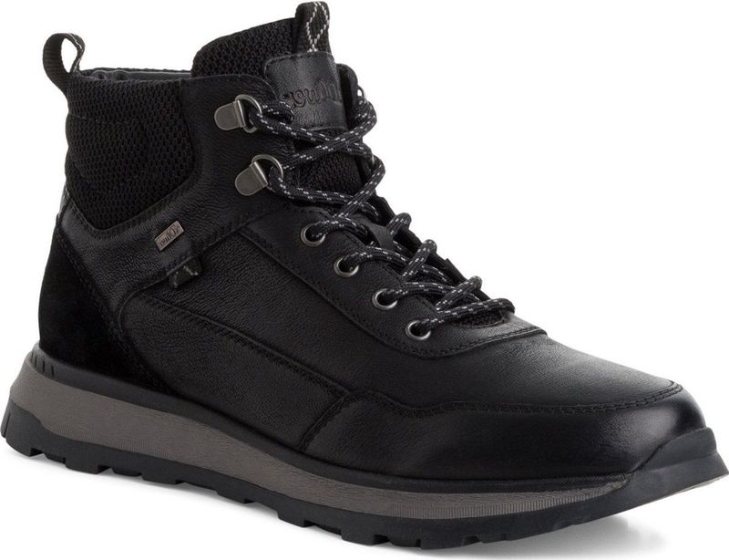 s.Oliver - 5-16227-43 - Veterlaarzen - Black - Leer/Textiel