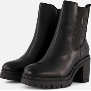 s.Oliver - Chelseaboot - Zwart - Veganistisch Bovenwerk - SoftFoam Technologie