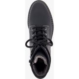s Oliver gevoerde dames veterboots zwart