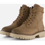 S Oliver Veterboots taupe Synthetisch