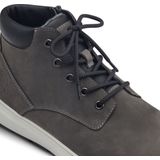 s.Oliver - 5-16213 - Sneaker Mid - Donkergrijs - Leer/Synthetisch