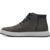 s.Oliver - 5-16213 - Sneaker Mid - Donkergrijs - Leer/Synthetisch
