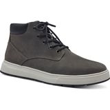 s.Oliver - 5-16213 - Sneaker Mid - Donkergrijs - Leer/Synthetisch