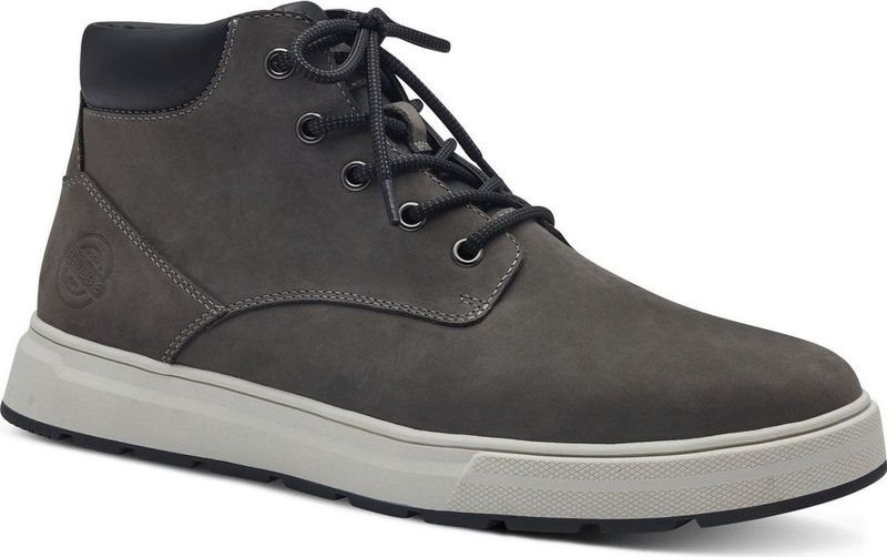 s.Oliver - 5-16213 - Sneaker Mid - Donkergrijs - Leer/Synthetisch