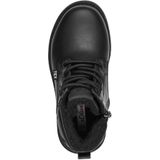 s.Oliver - Enkellaarsje - Zwart - Synthetisch - Vetersluiting