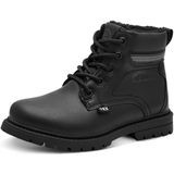 s.Oliver - Enkellaarsje - Zwart - Synthetisch - Vetersluiting