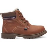 s.Oliver - 5-46103-43 - Enkellaarsje - Bruin - Synthetisch - Vetersluiting