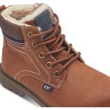 s.Oliver - 5-46103-43 - Enkellaarsje - Bruin - Synthetisch - Vetersluiting