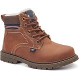 s.Oliver - 5-46103-43 - Enkellaarsje - Bruin - Synthetisch - Vetersluiting